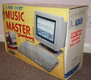 Atari 1040 St E - Music Master Pack,  Steinberg Pro 24 Iii,  Fully Boxed