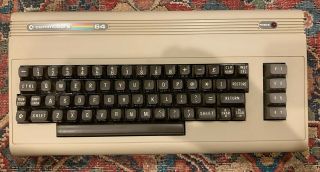 Commodore 64 Computer - And With Power Supply