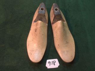 Vintage Pair 8 - 1/2 D Vulcan Industrial Shoe Factory Industrial Last Mold 918
