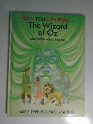 Now You Can Read.  The Wizard Of Oz,  L Frank Baum,  Eric Kincaid,  Brimax,  1987
