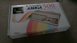 Complete Commodore Amiga 500 System / Setup,  Hdd