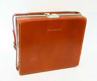 Vintage Polaroid Leather Camera Case