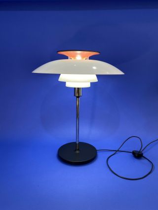 Louis Poulsen Poul Henningsen Ph 80 Table Lamp Danish