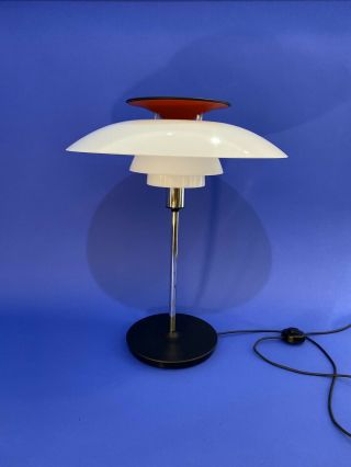 Louis Poulsen Poul Henningsen PH 80 Table Lamp Danish 2