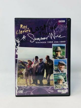 Last Of The Summer Wine Vintage 1988 And 1989 - Dvd Set Bbc Roy Clarke 