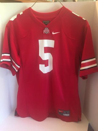 Nike Team Ohio State Home Scarlet Jersey Youth Large 5