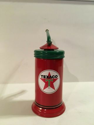 Texaco Vintage Trigger Eagle Pump Oil Can Gasoline Station Gas Spout Old Style