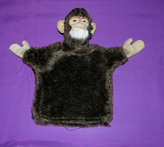 Vintage Steiff Monkey Hand Puppet Vintage Steiff With Ear Tag