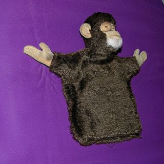 Vintage Steiff Monkey Hand Puppet Vintage Steiff With Ear Tag 3