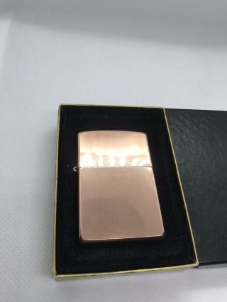 Rare 2003 Solid Copper Zippo Lighter
