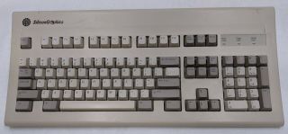 Vintage Silicon Graphics SGI AT101 Clicky Keyboard 9500829 BIGFOOT UPT8 2