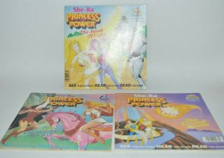 Vintage 1980’s Masters Of The Universe She - Ra Princess Of Power Books Only