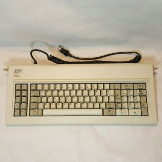 Vintage Ibm Xt Model F Clicky Keyboard 5 Pin Din 83 Keys For Pc