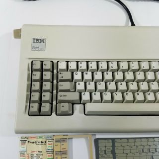 VINTAGE IBM PC / AT Clicker Clicky Keyboard MODEL F 5 Pin With Box 3