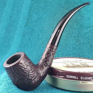 1962 Dunhill Shell Briar Large 3/4 Bent Shape 120 English Estate Pipe