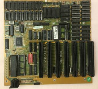 Turbo Xt 640k - Board Motherboard,  Nec V20 Cpu 10mhz,  640k Ram