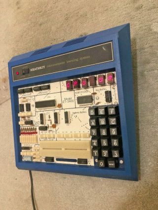 Vintage Heathkit ET - 3400 Early Computer Microcomputer Learning System Kit Set 2