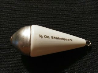 Vintage 3/8 Oz Shakespeare Casting Weight Practice Plug Weight Wood