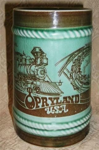 Vintage Opryland Amusement Park Mug Stein Nashville Tn Wabash Cannonball Rachel