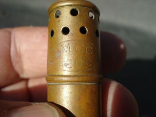 Vintage antique IMCO 2200 trench pocket Lighter Patent ' D Made In Austria BRASS 2