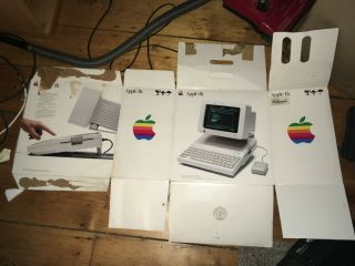 Vintage Apple IIc Computer Monitor Box VINTAGE BOX ONLY BOX 3