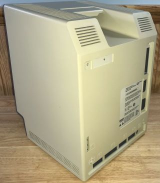 1984 Apple Macintosh Model M0001 Replacement REAR CASE Housing Mac 128K 2