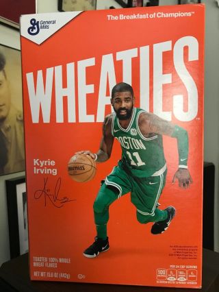 Kyrie Irving - Boston Celtics Wheaties Uncle Drew Rare Collectible Nba Gift Idea