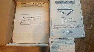 RARE Vintage ATARI ST EZRAM II - COMPLETE - L@@K 3