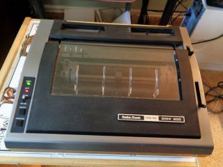 Vintage Trs - 80 Dmp 200 Printer (radio Shack),  Dot Matrix,  W/cables & Cord,