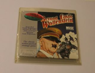 Very Rare Beyond Castle Wolfenstein - Apple Ii,  Iie,  Iic,  Iigs,  Atari 800 -