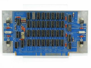 Solid State Music 4k Static Memory Ram Board Vintage S100 From Imsai 8080