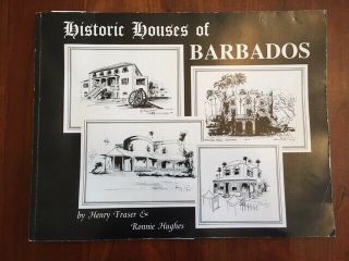 Rare 1986 Historic Houses Of Barbados,  Caribbean Architecture History,  1st Ed.