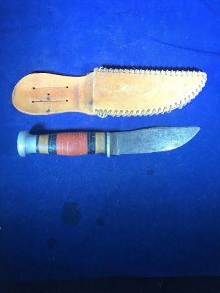 Vintage Animal Trap Co.  Of America Hunting Knife