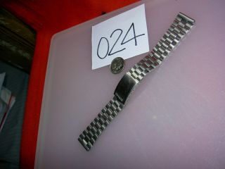 RARE Vtg SEIKO B1207 Stainless Steel Men ' s Watch BAND 18 mm lug 6 ' L 6309 2
