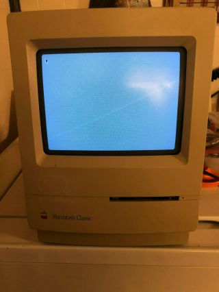 Apple Macintosh Classic M0420 Computer Only No Keyboard/mouse