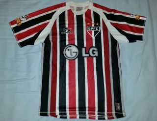 Sao Paolo Vintage Football Shirt Jersey Trikot 2004 - 05 Small Brazil