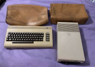 Commodore 64 Computer And 1541 Floppy Disk W/covers - No Wires Or Power Cords