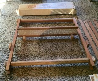 Vintage Wood Beka Frame Loom,  Model Sg - 20,  Box,  Accessories,  Instructions