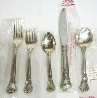 Gorham Chantilly Sterling Silver 5 - Piece Dinner Place Setting No Monograms