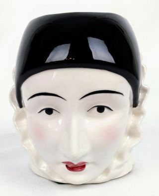 Vintage Taste Setter Sigma Pierrot Ceramic Mime Clown Cup Mug Porcelain Japan