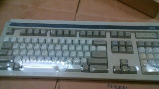 Wyse Pce Terminal Keyboard 840358 - 01 Mechanical Cleaned And Shrinkwrapped