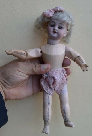 Antique doll Porcelain Bisque Toy Rare Tete Simon Halbig Baby collectible rare 2