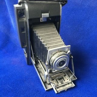Very Large Vintage Polaroid 110a Pathfinder Land Camera 127 Mm Lens