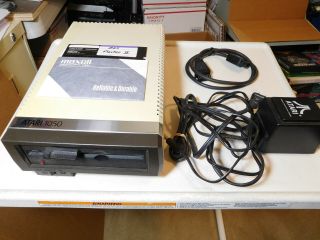 Atari 1050 Disk Drive - With Sio Cable,  Power Supply,  Dos Disk