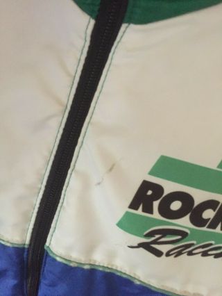 VINTAGE 1980S ROCK OILS ROCKOILS INDYCAR MOTOR RACING RALLY RACE JACKET 3