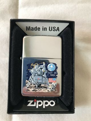 Zippo Apollo 11 Moon Landing Lighter