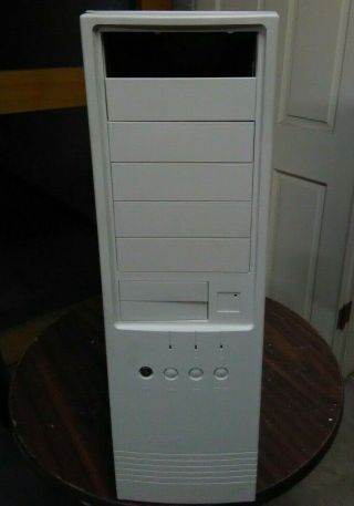 Vintage At Computer Case Full Tower Server Build Ibm Pc 386 486 Pentium Dos Cs80
