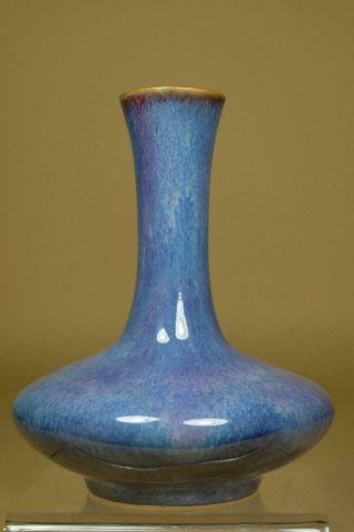 A Chinese Flambe - Glazed Porcelain Vase,  Jingdezhen.