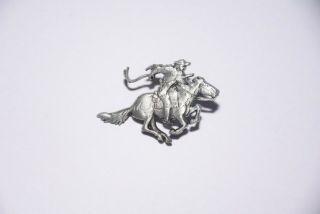 Winchester Firearms Horse & Rider Hat Pin/tie Tack Collectors Edition In Bag