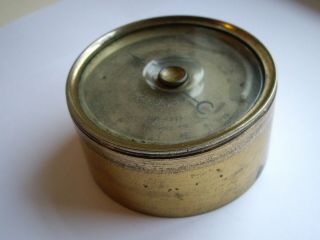 Very Rare 1860 Steward Earliest Portable Aneroid Barometer : Restoration Project